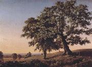 Frederic Edwin Church The Charter Oak painting